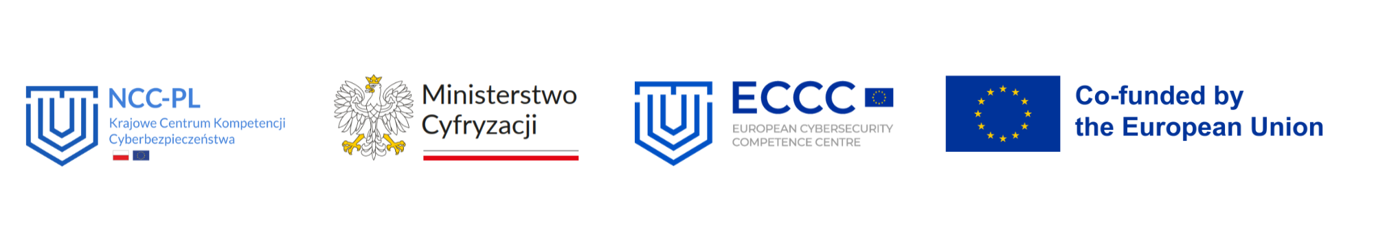 Sfinansowane przez Unię Europejską — NCC-PL (Krajowe Centrum Kompetencji Cyberbezpieczeństwa), Ministerstwo Cyfryzacji, ECCC (European Cybersecurity Competence Centre)